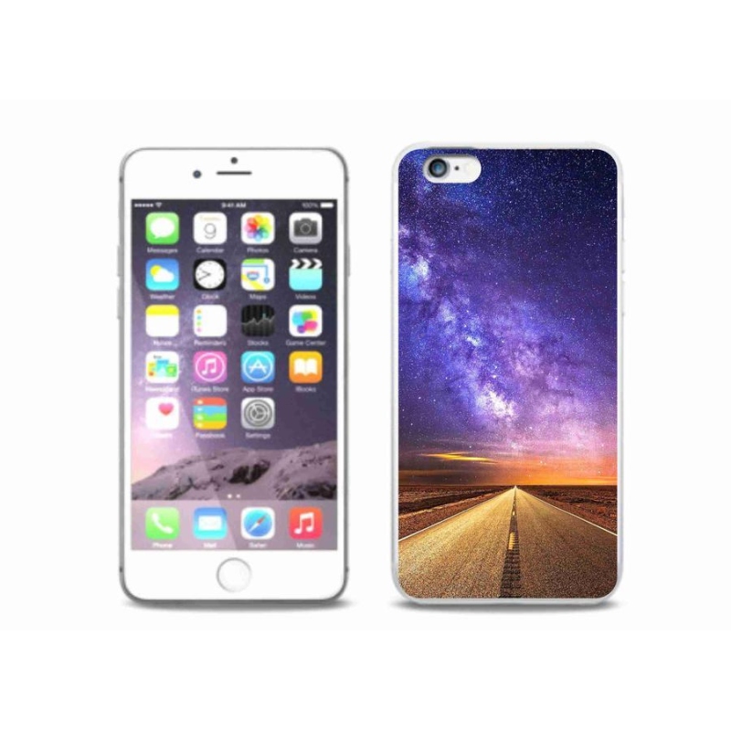 Gél tok mmCase iPhone 6/6S Plus készülékhez - Amerikai út