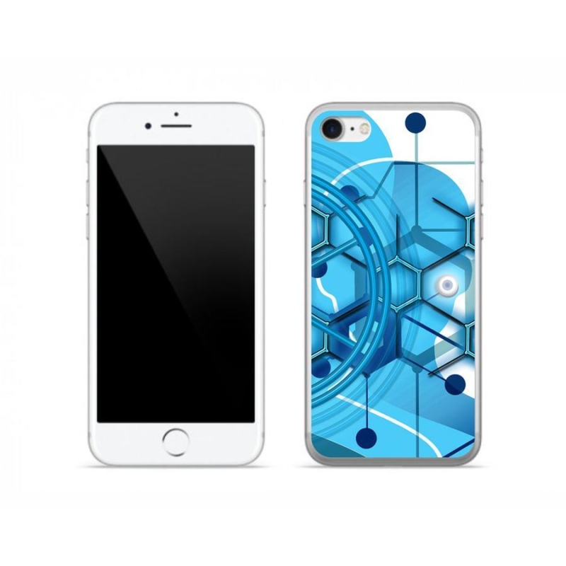 Gél tok mmCase iPhone 8 készülékhez - absztrakt minta 2