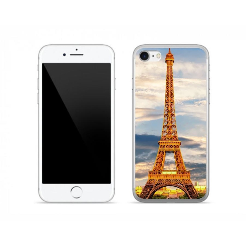 Gél tok mmCase iPhone 8 készülékhez - eiffel-torony 3