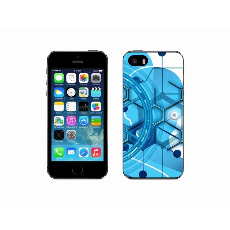 Gél tok mmCase iPhone SE (2016) készülékhez - absztrakt minta 2