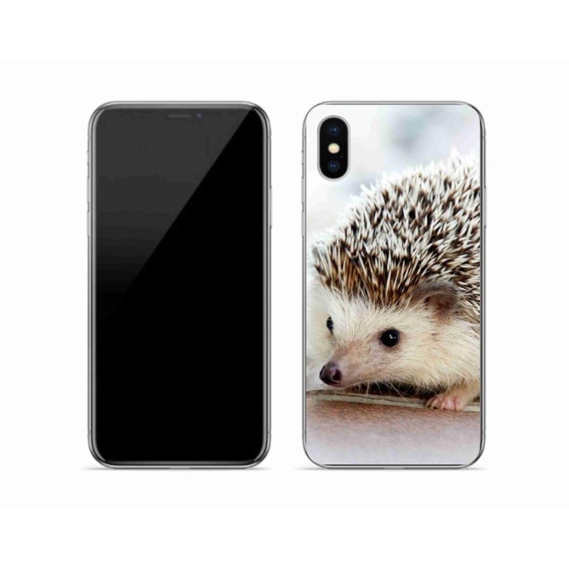 Gél tok mmCase iPhone XS készülékhez - sündisznó