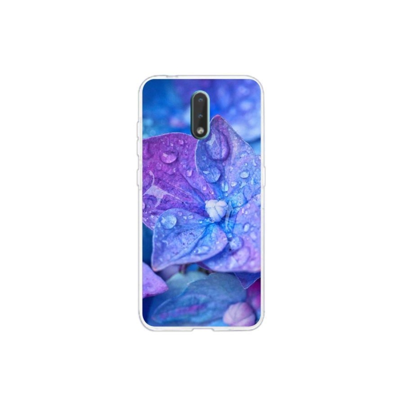 Gél tok mmCase a Nokia 2.3 készülékhez - lila virág