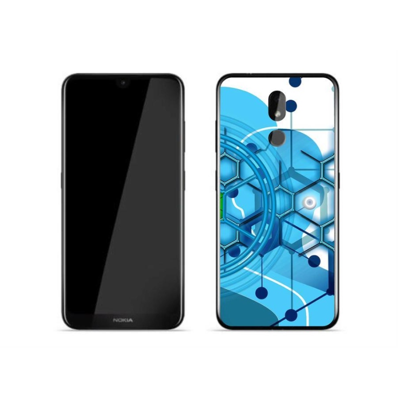 Gél tok mmCase a Nokia 3.2 készülékhez - absztrakt minta 2