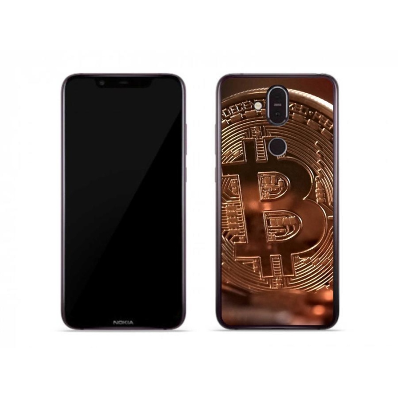 Gél tok mmCase a Nokia 7.1 Plus számára - bitcoin