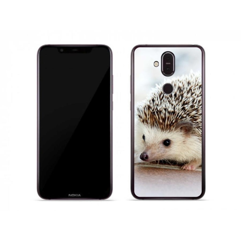 Gél tok mmCase a Nokia 7.1 Plus készülékhez - sündisznó