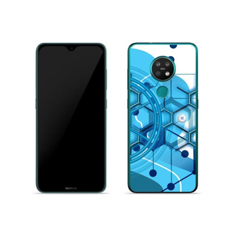 Gél tok mmCase a Nokia 7.2 készülékhez - absztrakt minta 2