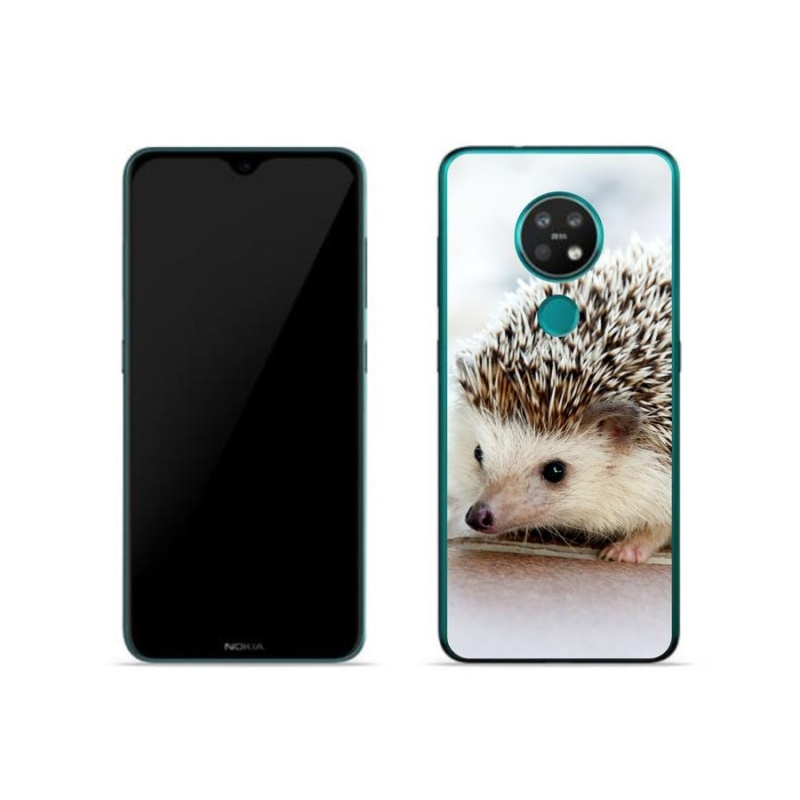 Gél tok mmCase a Nokia 7.2 készülékhez - sündisznó
