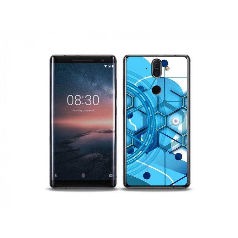 Gél tok mmCase a Nokia 8 Sirocco készülékhez - absztrakt minta 2
