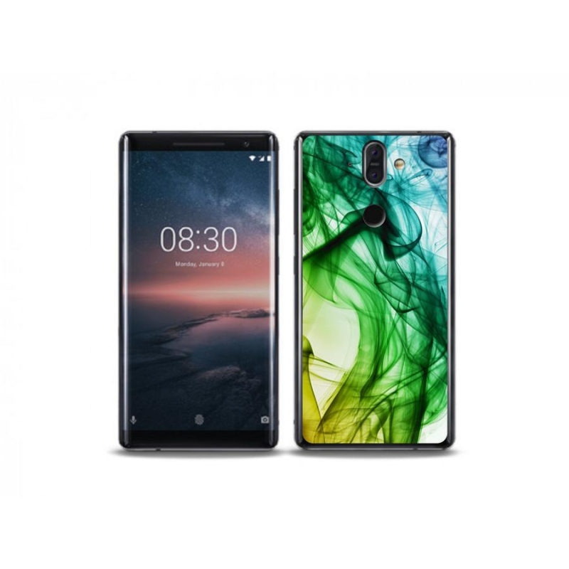 Gél tok mmCase a Nokia 8 Sirocco készülékhez - absztrakt minta 3
