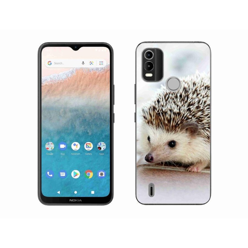 Gél tok mmCase a Nokia C21 Plus készülékhez - sündisznó
