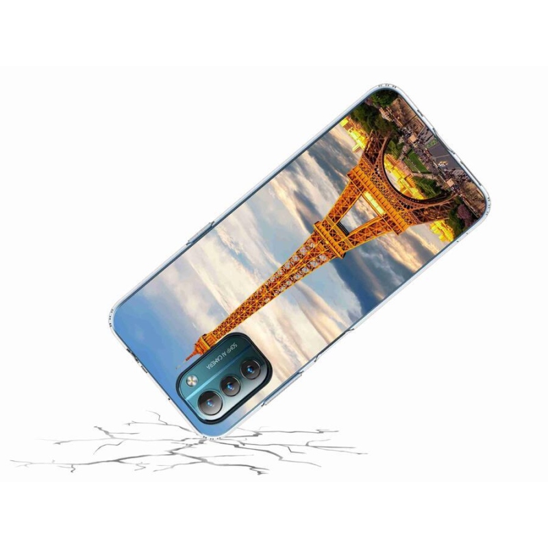 Gél tok mmCase a Nokia G11/G21 készülékhez - eiffel-torony 3