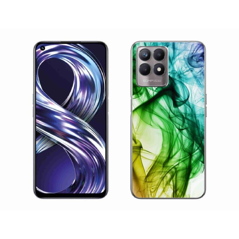 Gél tok mmCase a Realme 8i készülékhez - absztrakt minta 3