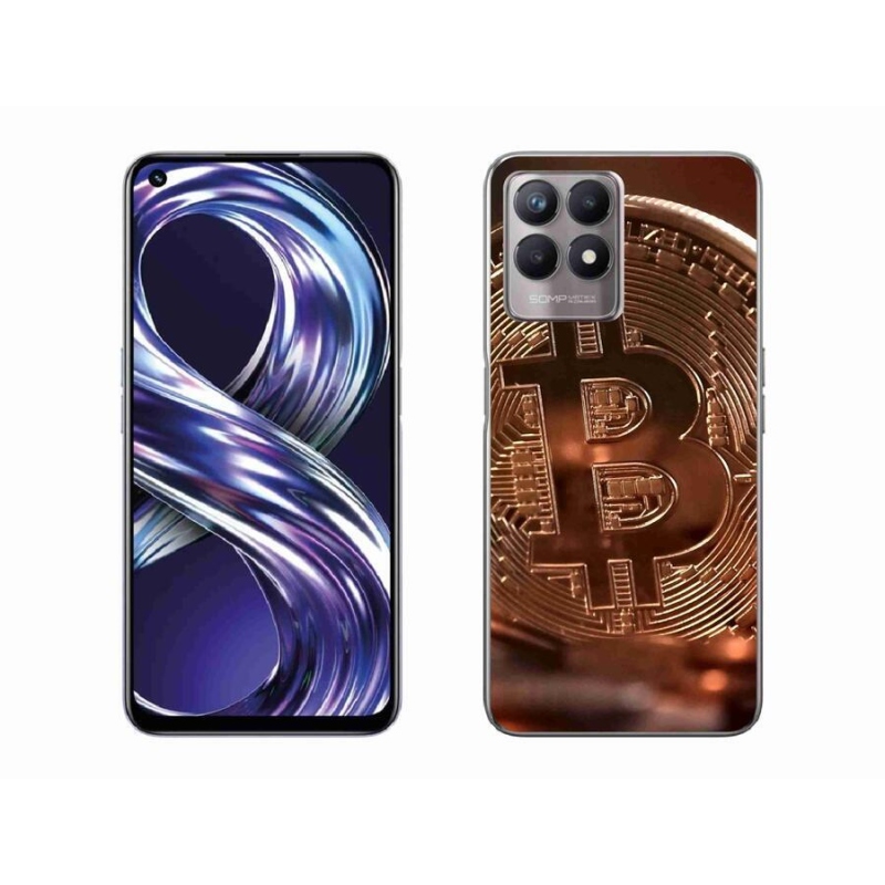 Gél tok mmCase a Realme 8i számára - bitcoin
