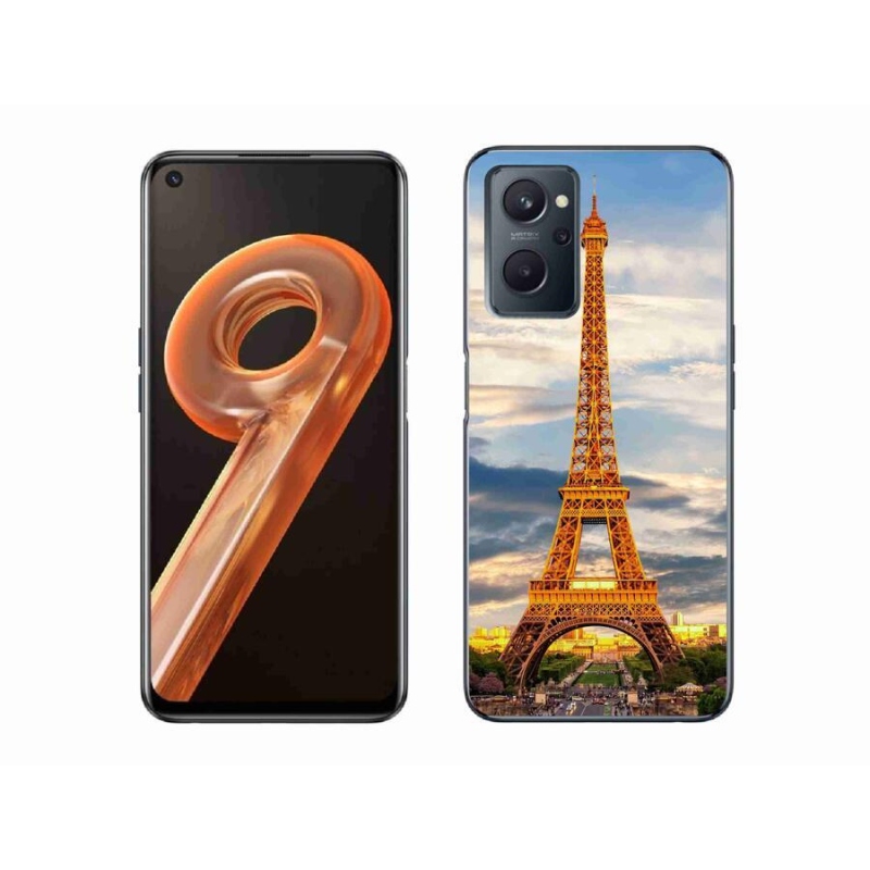 Gél tok mmCase a Realme 9i készülékhez - eiffel torony 3