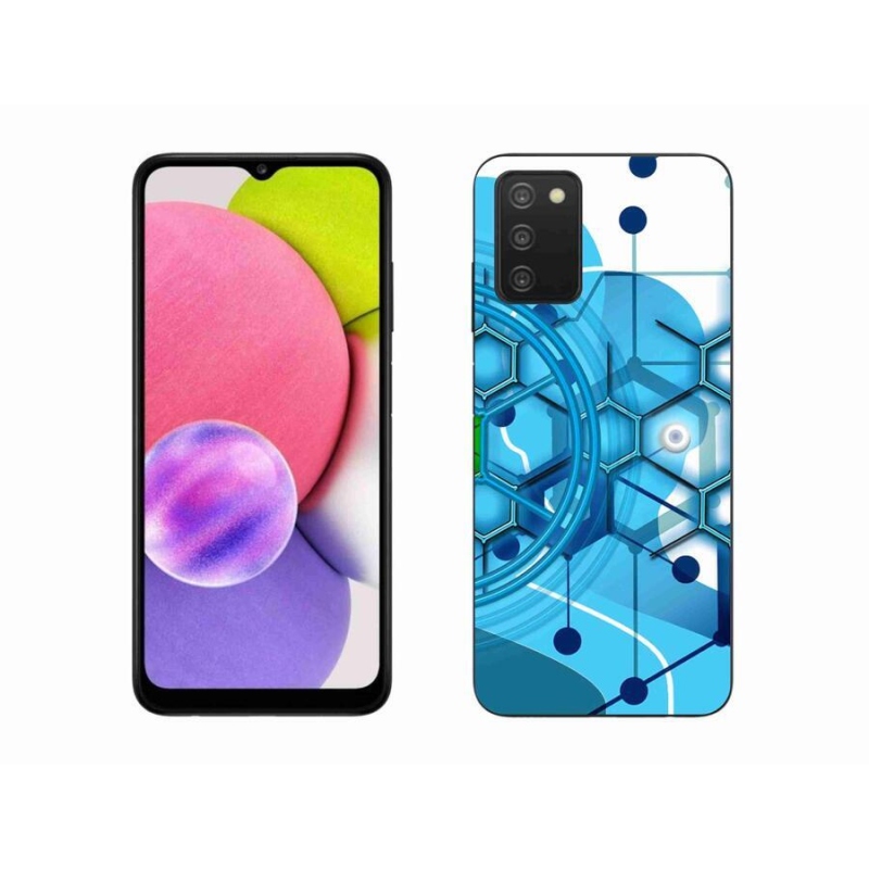 Gél tok mmCase Samsung Galaxy A03s (166.6 x 75.9 x 9.1) - absztrakt minta 2