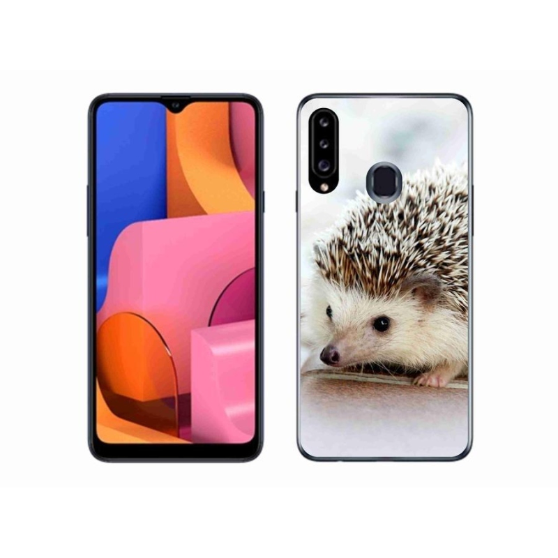 Gél tok mmCase Samsung Galaxy A20s készülékhez - sündisznó