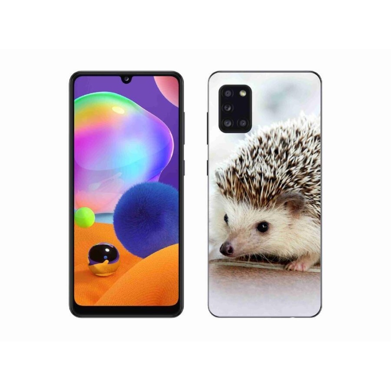 Gél tok mmCase Samsung Galaxy A31 készülékhez - sündisznó