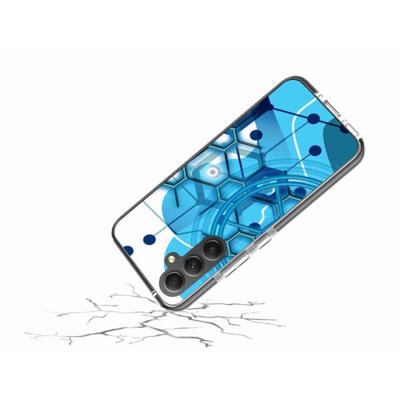 Gél tok mmCase Samsung Galaxy A34 5G - absztrakt minta 2
