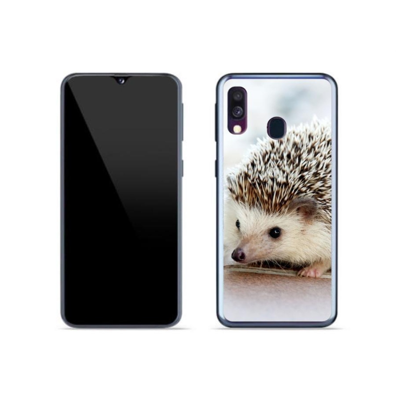 Gél tok mmCase Samsung Galaxy A40 készülékhez - sündisznó