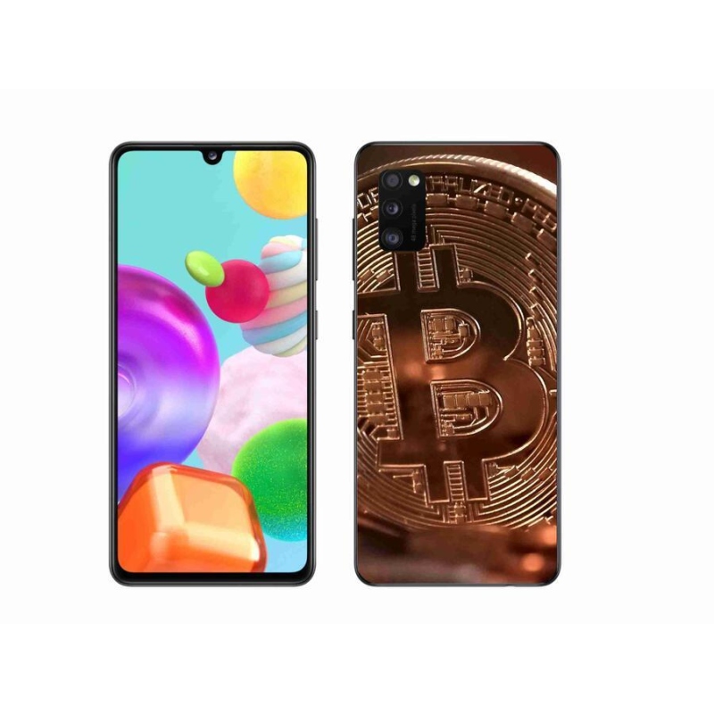 Gél tok mmCase a Samsung Galaxy A41 készülékhez - bitcoin