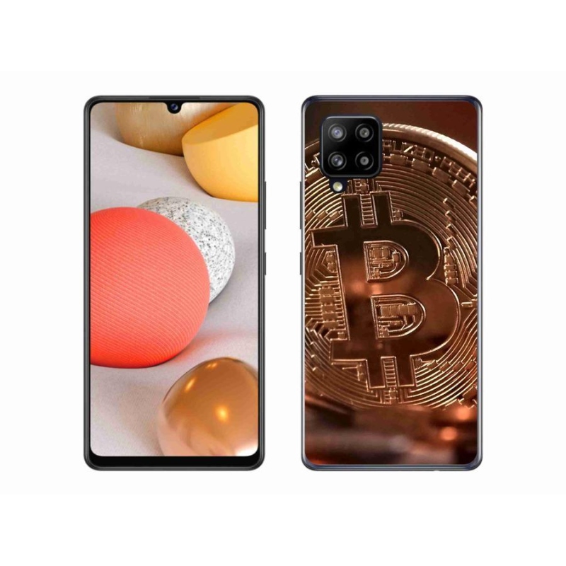 Gél tok mmCase a Samsung Galaxy A42 5G számára - bitcoin