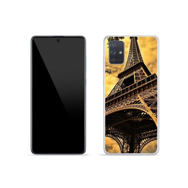 Gél tok mmCase Samsung Galaxy A51 készülékhez - eiffel-torony