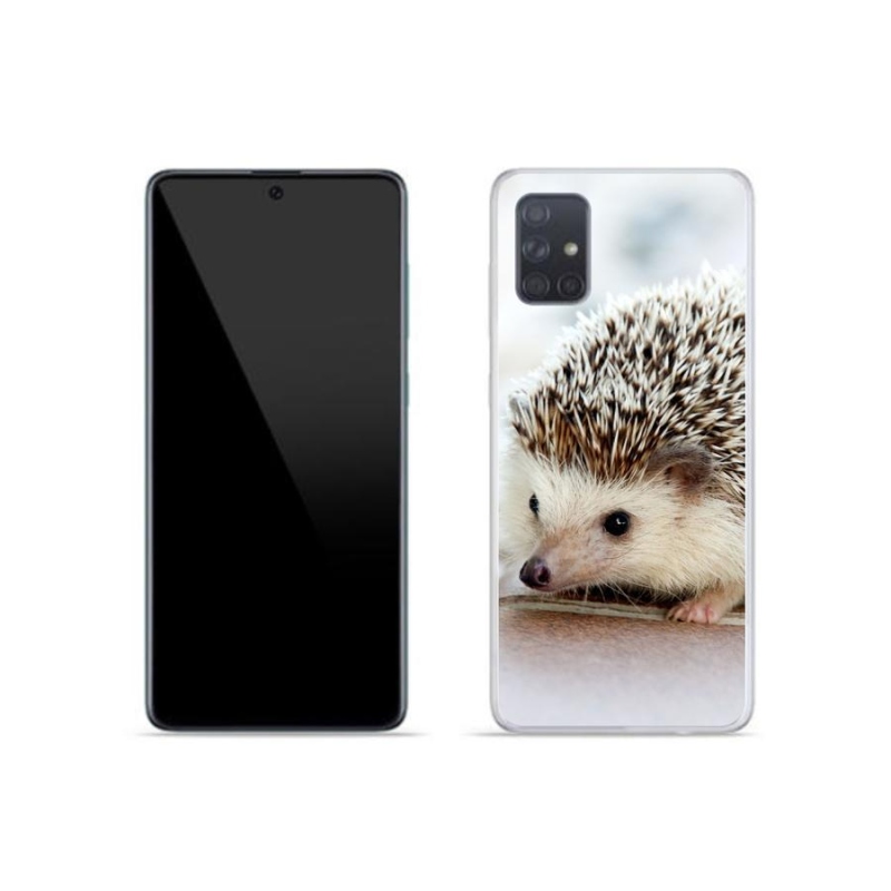 Gél tok mmCase Samsung Galaxy A51 készülékhez - sündisznó