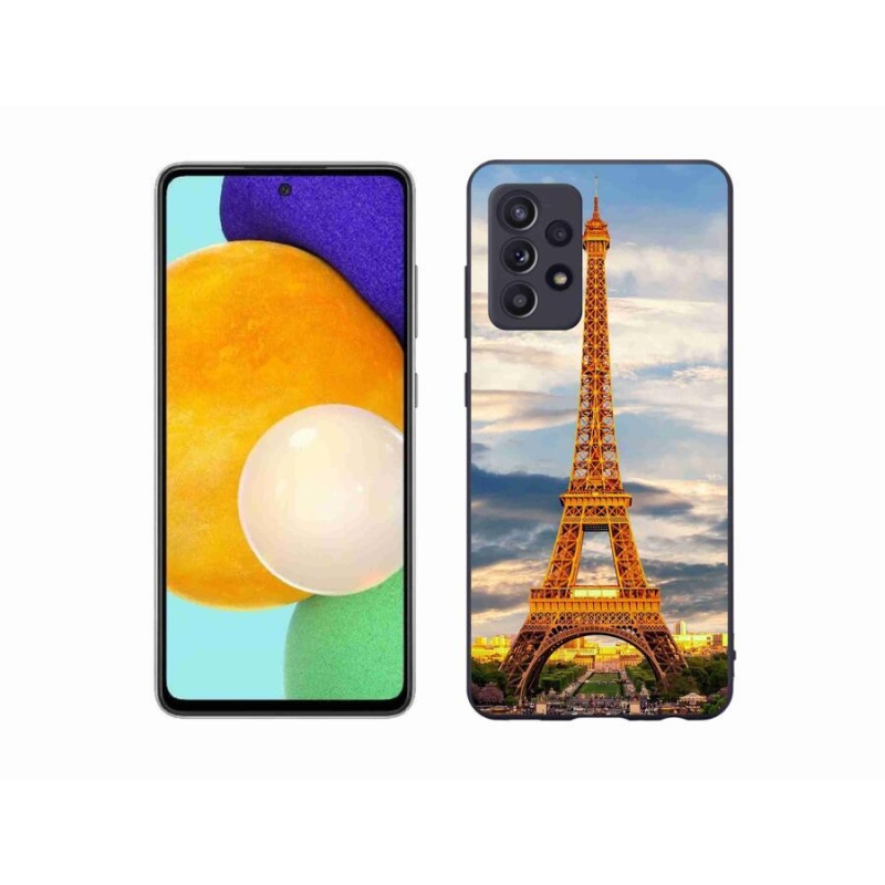 Gél tok mmCase Samsung Galaxy A52s 5G - eiffel torony 3