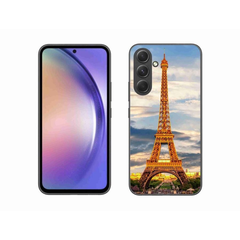 Gél tok mmCase Samsung Galaxy A54 5G - eiffel torony 3