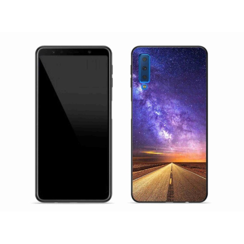 Gél tok mmCase Samsung Galaxy A7 (2018) - Amerikai út