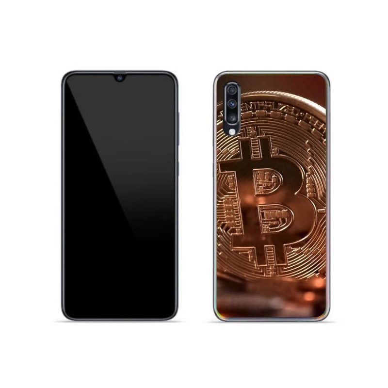 Gél tok mmCase a Samsung Galaxy A70 készülékhez - bitcoin