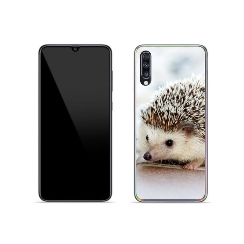 Gél tok mmCase Samsung Galaxy A70 készülékhez - sündisznó