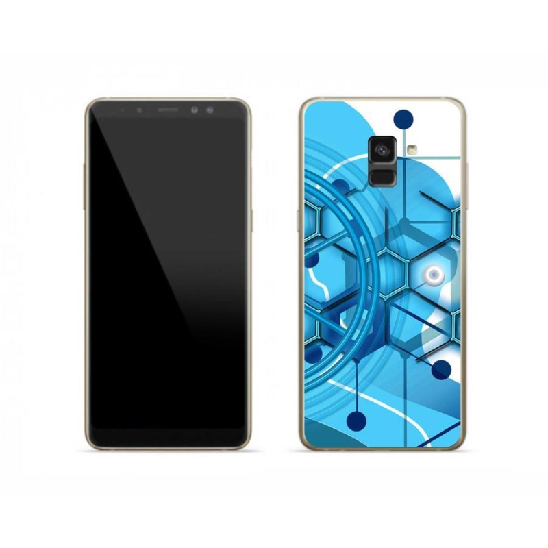Gél tok mmCase Samsung Galaxy A8 (2018) - absztrakt minta 2