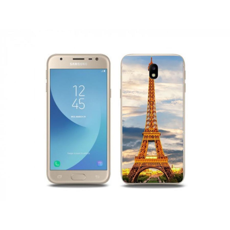 Gél tok mmCase Samsung Galaxy J3 (2017) - eiffel torony 3