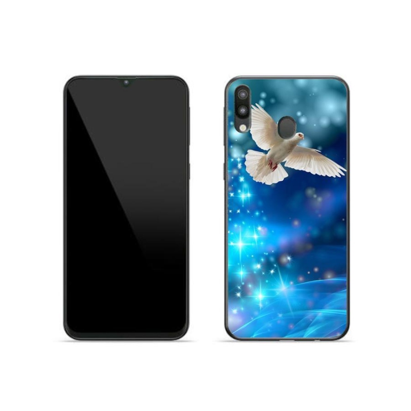 Gél tok mmCase Samsung Galaxy M20 készülékhez - repülő galamb