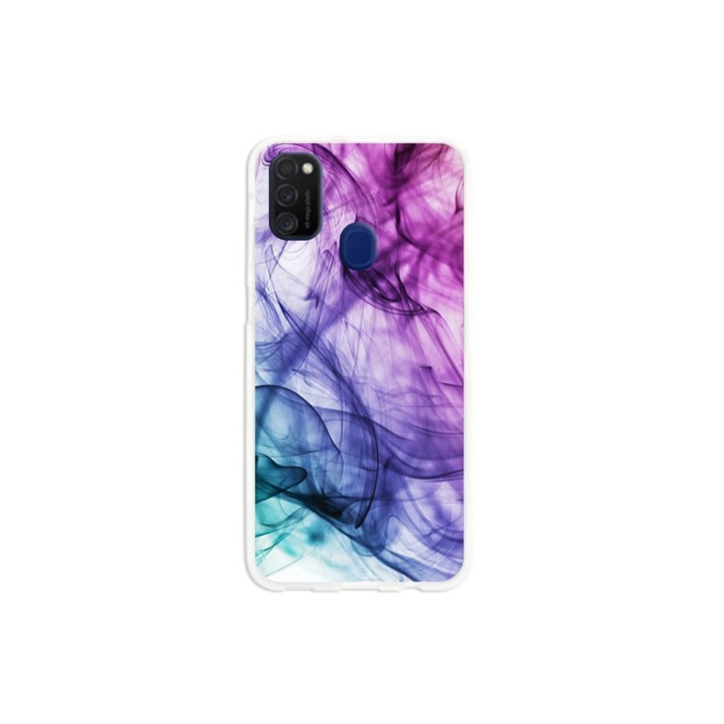 Gél tok mmCase Samsung Galaxy M21 készülékhez - absztrakt minta