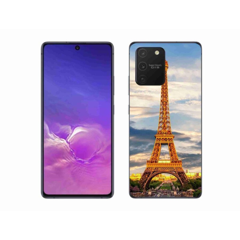 Gél tok mmCase Samsung Galaxy S10 Lite készülékhez - eiffel torony 3