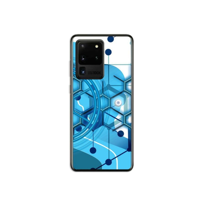 Gél tok mmCase Samsung Galaxy S20 Ultra készülékhez - absztrakt minta 2