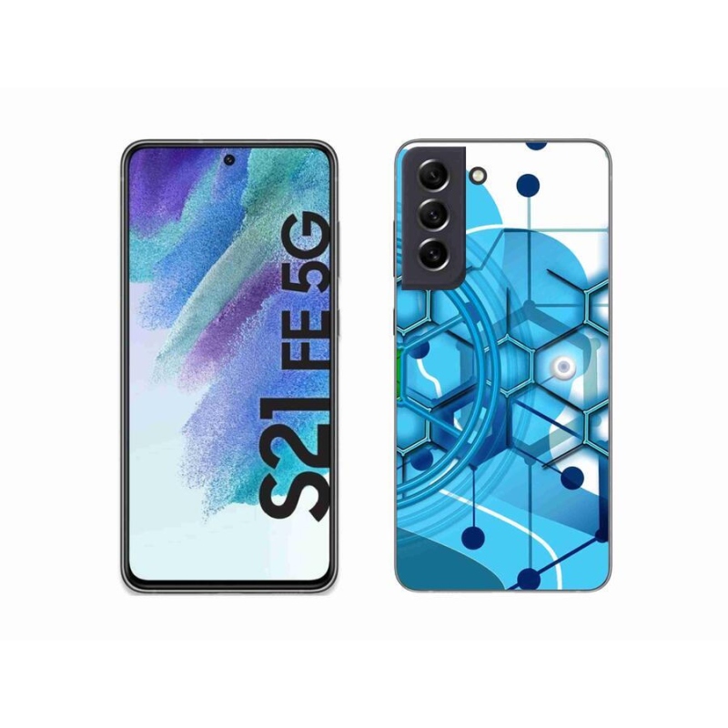 Gél tok mmCase Samsung Galaxy S21 FE 5G - absztrakt minta 2
