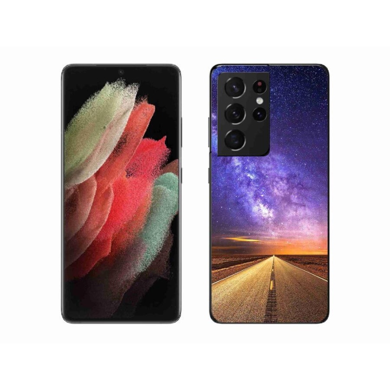 Gél tok mmCase Samsung Galaxy S21 Ultra 5G - Amerikai út