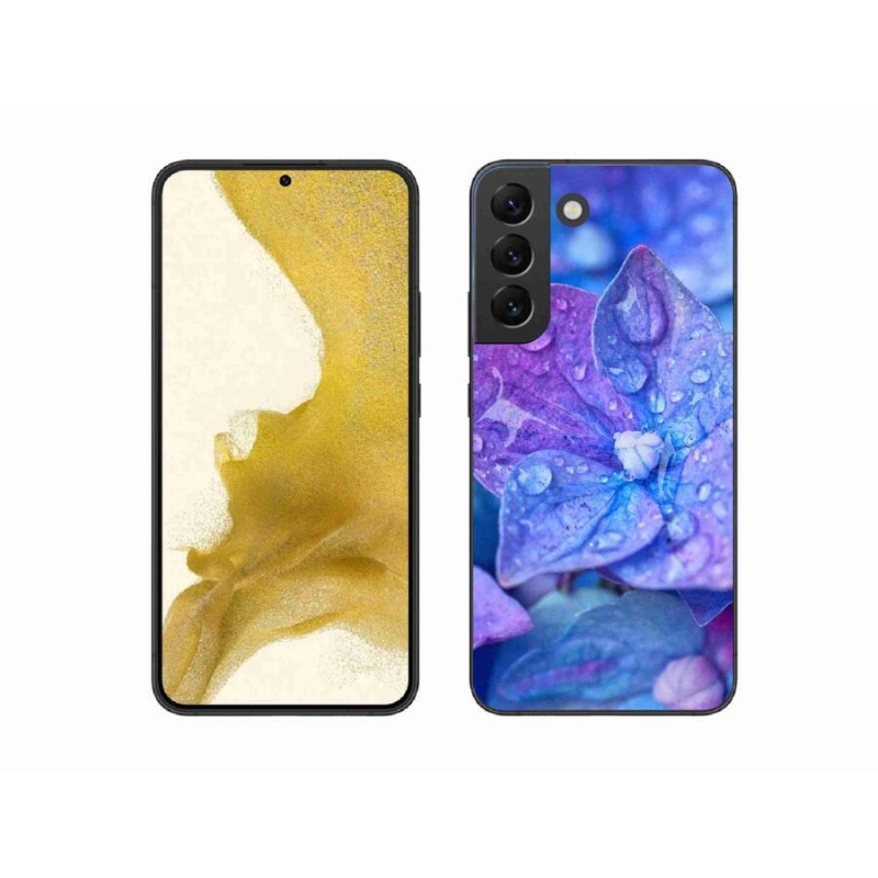 Zselés tok mmCase Samsung Galaxy S22+ 5G - lila virág