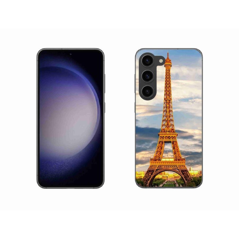 Gél tok mmCase Samsung Galaxy S23 5G - eiffel torony 3