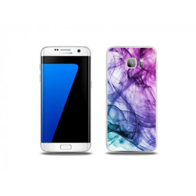 Gél tok mmCase Samsung Galaxy S7 Edge készülékhez - absztrakt minta