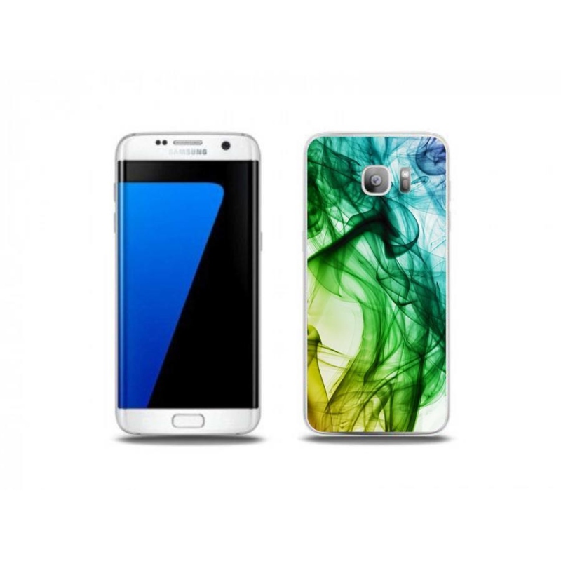 Gél tok mmCase Samsung Galaxy S7 Edge készülékhez - absztrakt minta 3