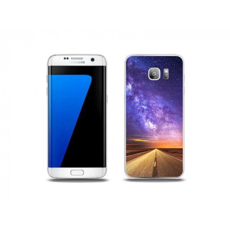 Gél tok mmCase Samsung Galaxy S7 Edge készülékhez - Amerikai út