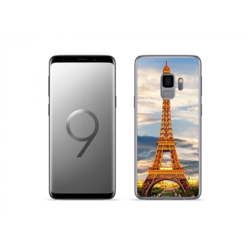 Gél tok mmCase Samsung Galaxy S9 készülékhez - eiffel torony 3