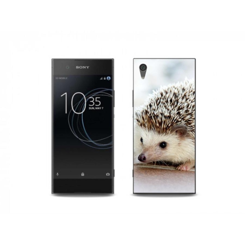 Gél tok mmCase a Sony Xperia XA1 készülékhez - sündisznó
