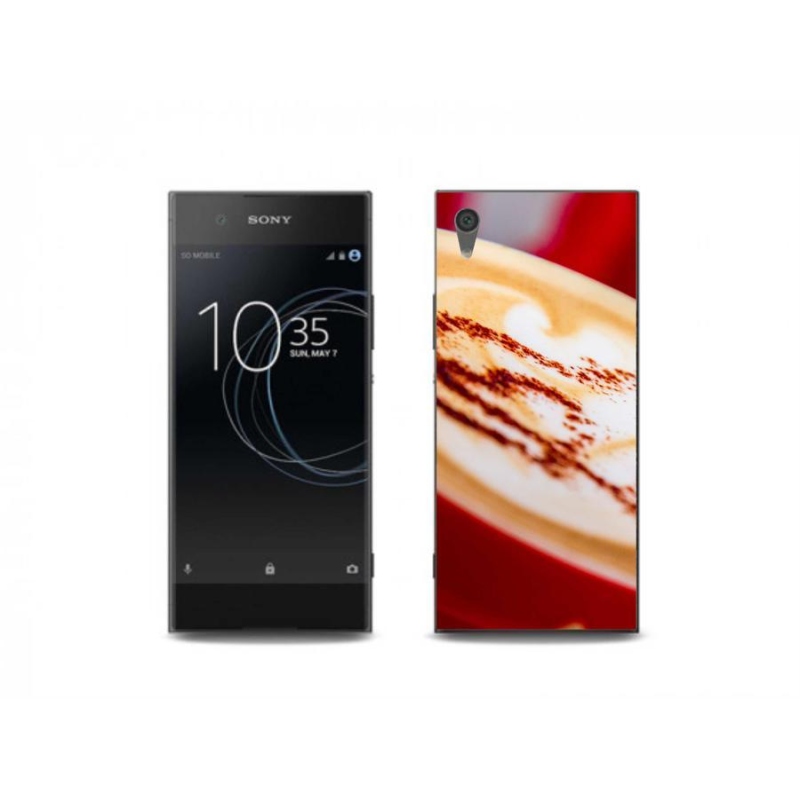Gél tok mmCase a Sony Xperia XA1 Plus készülékhez - kávé