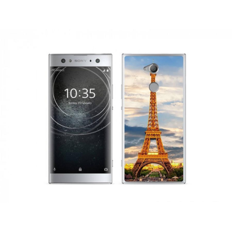 Gél tok mmCase a Sony Xperia XA2 Ultra készülékhez - eiffel torony 3