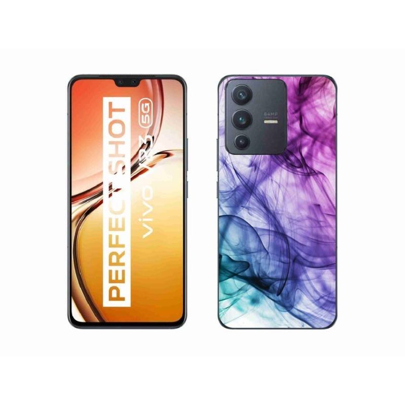 Gél tok mmCase a Vivo V23 5G készülékhez - absztrakt minta